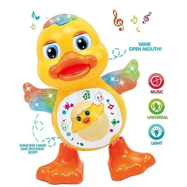 Cute Dancing Duck, Baby Musical Duck Toy, Musical Flashing Duck Doll Cute Dancing Duck, Baby Musical Duck Toy, Musical Flashing Duck Doll